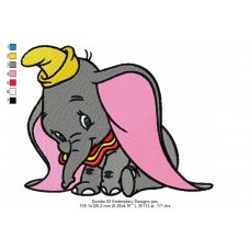 Dumbo 02 Embroidery Designs